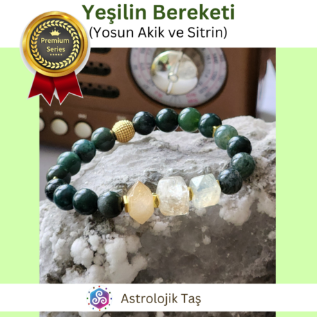 Yeşilin Bereketi Bilekliği