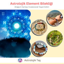 Astrolojik Element Bilekliği (Doğum Haritası İncelenerek Tespit Edilir)