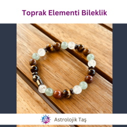 Toprak Elementi Bilekliği