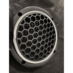 20 Cm Beyaz Neon Ledli Midrange Kapağı (2 Adet)