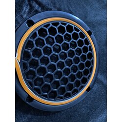 16 Cm Amber Neon Ledli Midrange Kapağı (2 Adet)