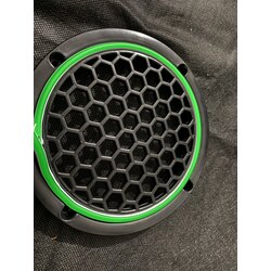 16 Cm Yeşil Neon Ledli Midrange Kapağı (2 Adet)