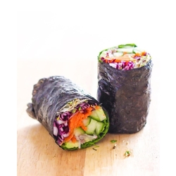 100% vegan ve glutensiz kimbap