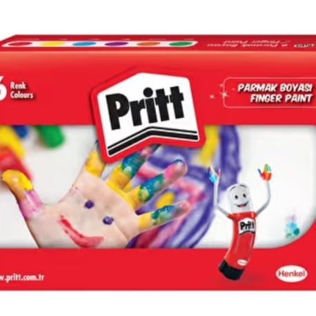 Pritt 6'lı Parmak Boyası 30 Ml