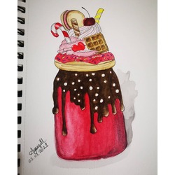 donut & chocolate 