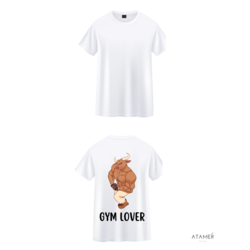 GYM LOVER BULL 2 T-SHORT