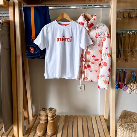 Merci Yazılı T-shirt