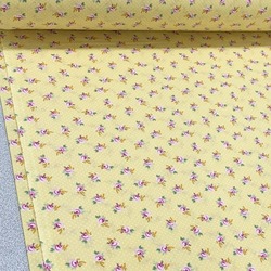 Atelier Sarı Güzel Noktalı Çiçekler