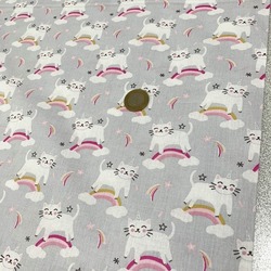 Atelier Gökkuşağı Kedi Gri - Pembe