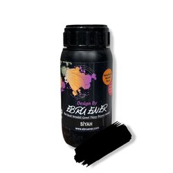 Ebru Ener Yeni Nesil Anka Vernikli Genel Yüzey Boyası (Islak Zemin Boyası) 250ml Siyah