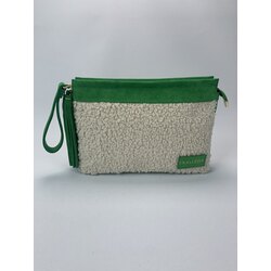 Capella Süet Teddy Clutch