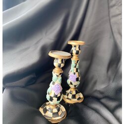 2li dama desenli Şamdan 