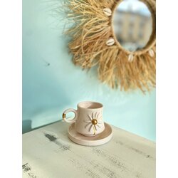 daisy coffee mug 