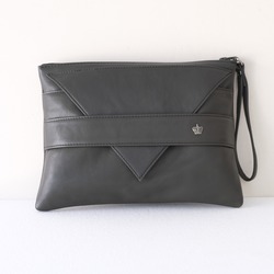 Olive Green Lover Clutch ★ Zeytin Yeşili Deri Portföy Çanta