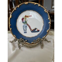 Mavi Dolce Gabbana Ayakkabılı Pasta Tabağo