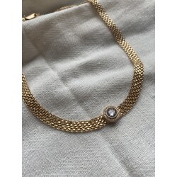 gold choker kolye 