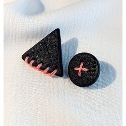 Sewing Küpe Pembe 