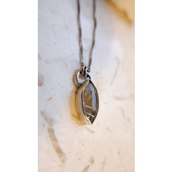 Golden Rutile Quartz Kolye