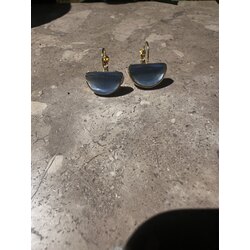 Mavi Topaz Küpe