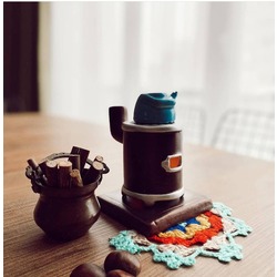 Mavi çaydanlıklı soba buhurdanlık