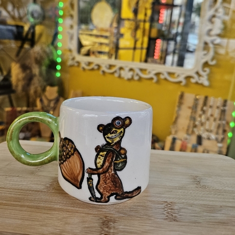 Ice Age Fincan Elde Çizilmiş Unique Çay & Kahve Fincanı 200 ml