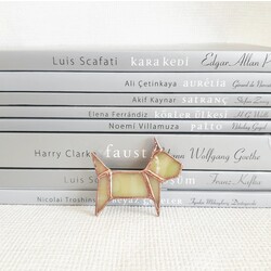 Origami Köpek Broş