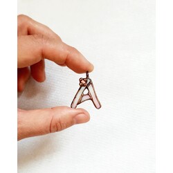 A Harfi Tiffany Kolye