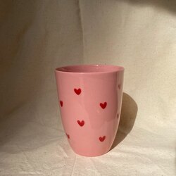 Pembe Kalpli Kupa