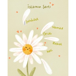 İslamın şartı A4 poster