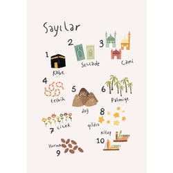 Sayılar Türkçe Poster