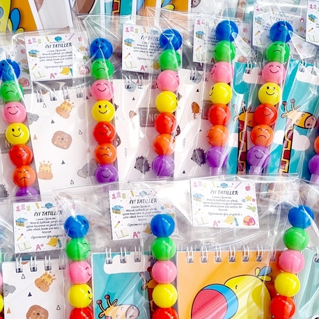 Emoji Kurşun Kalem ve Defter