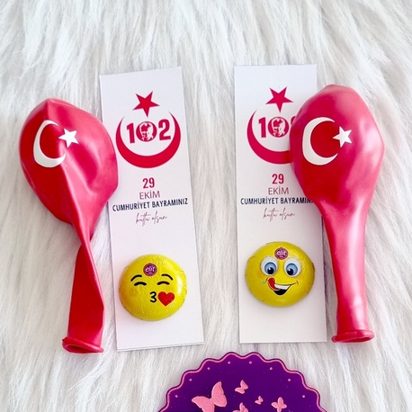 29 Ekim Çikolata ve Balon