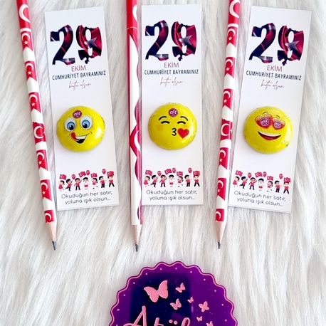 29 Ekim Emoji Çikolata Set