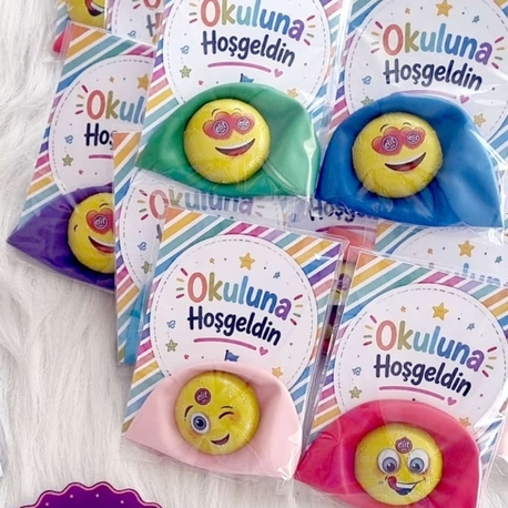 Emoji Çikolata + Balon