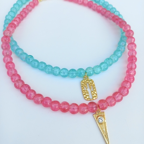 Kaktüs charm kolye 