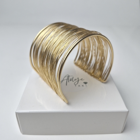 Gold tel kelepçe