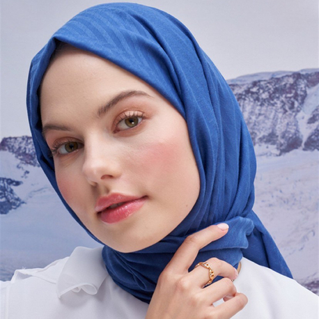 Fasone Modal Jakar Şal - İndigo 