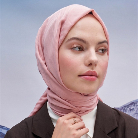 Fasone Modal Jakar Şal - Pudra 