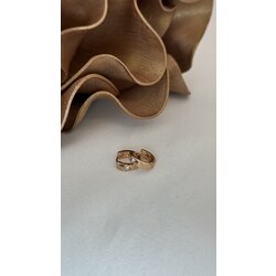 Tek Taşlı Xuping Küpe