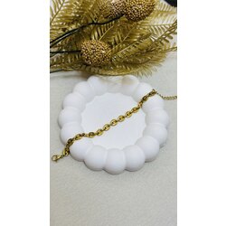 Tasarım Gold Zincir Bileklik