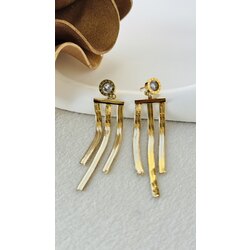 Lina Çelik Gold Küpe