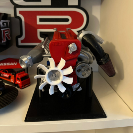 3D Baskı Nissan Skyline RB26 Motor