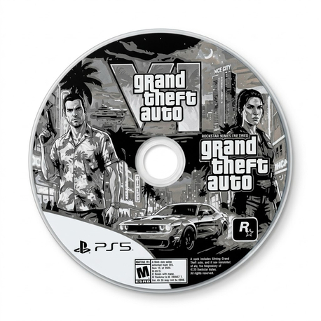 GTA VI - 3D Dekorasyon Disk