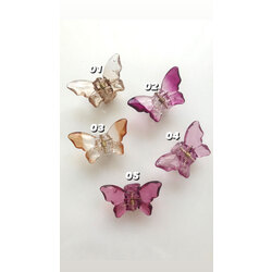 mini mariposa toka (kelebek saç tokası)