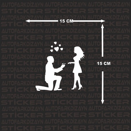 Çift sticker