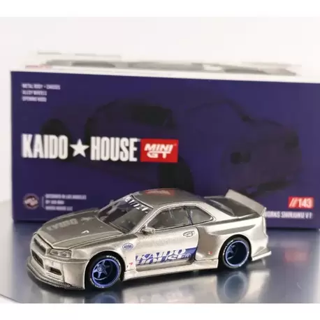 Kaido House 143 Nissan Skyline GTR R34 Kaido Works SHINJUKU V1