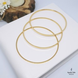 AJDA MODEL ÇELİK BİLEKLİK GOLD