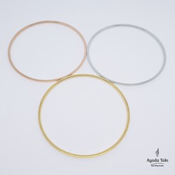 AJDA MODEL ÇELİK BİLEKLİK (TEK ALIM) GOLD-ROSE-SİLVER
