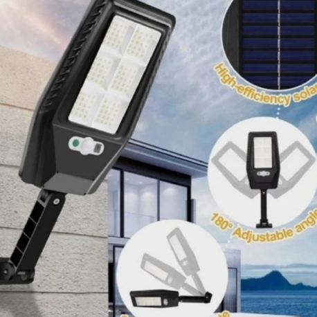 ☀Güneş enerjili sokak lambası