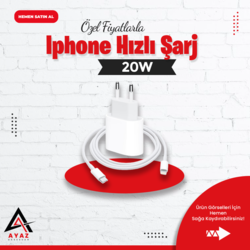 Iphone Hızlı Şarj Aleti 20W